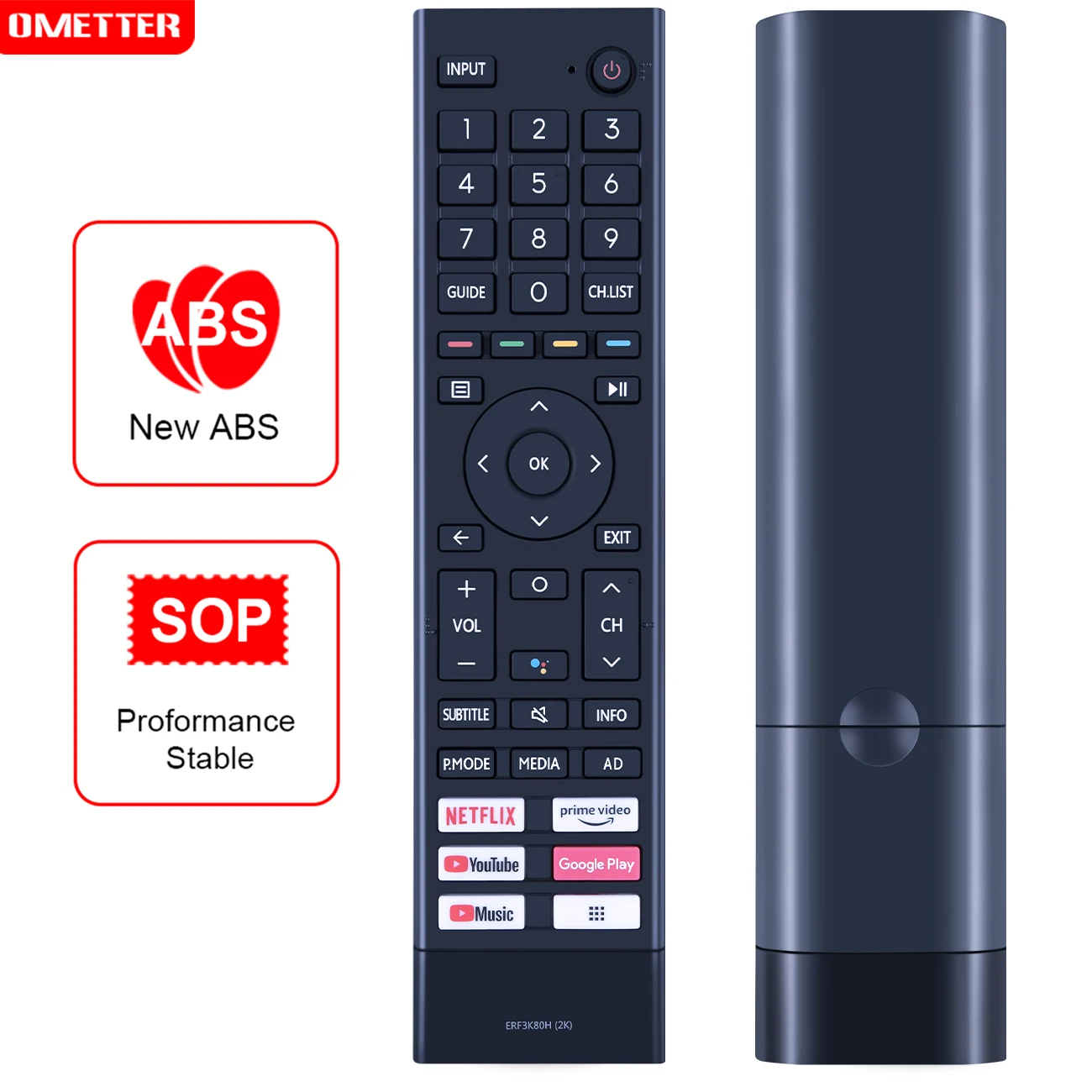 

Voice Original ERF3K80H(2K) For Hisense TV Voice Remote Control W YouTube Netflix