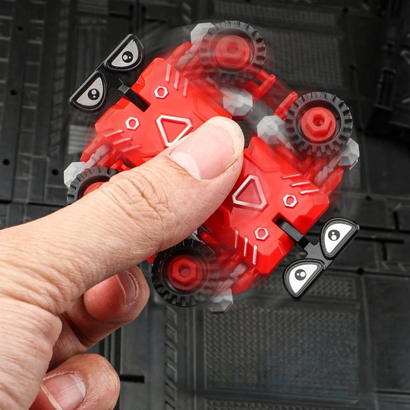 

4pcs Transfiguration Car Fidget Spinner Toy School Students,practitioners Anti Stress Anxiety Pressure Resistant Mute Toys Gift