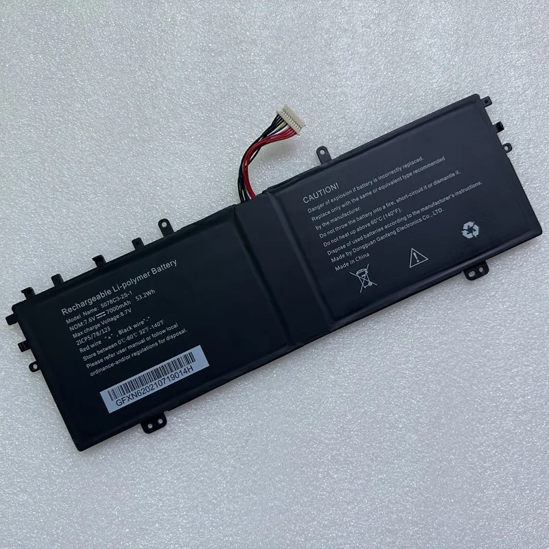 SupStone WN6-AEC5079126-2S1P Laptop Battery For JDBook14 2ICP5/79/126 5078C3-2S-1