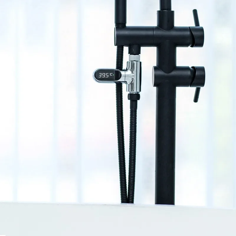 Цифровой светодиодный монитор температуры воды — термометр для гидромассажной ванны и душа с точным мгновенным считыванием |   Датчик температуры ванны