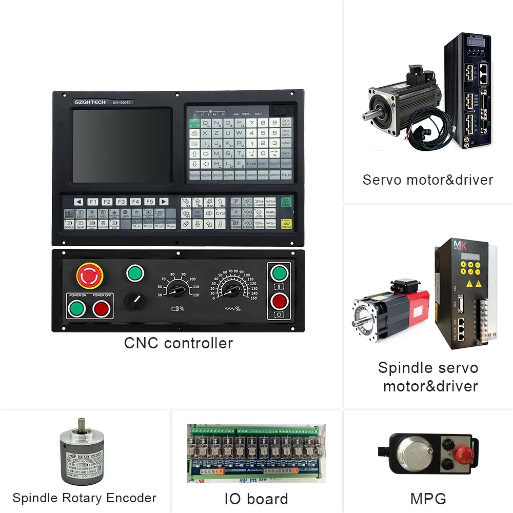 2022 Hot Sale Complete CNC Kits 4 Axis Cnc Controller Unit Cnc Kit For Lathe And Turning Machine