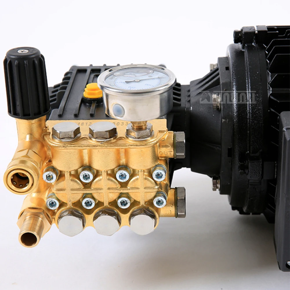 High Pressure Cleaner Motor Pump Head Commercial Car Washing Machine Fog Booster Plunger Pump Floor Farm Cleaning Machine