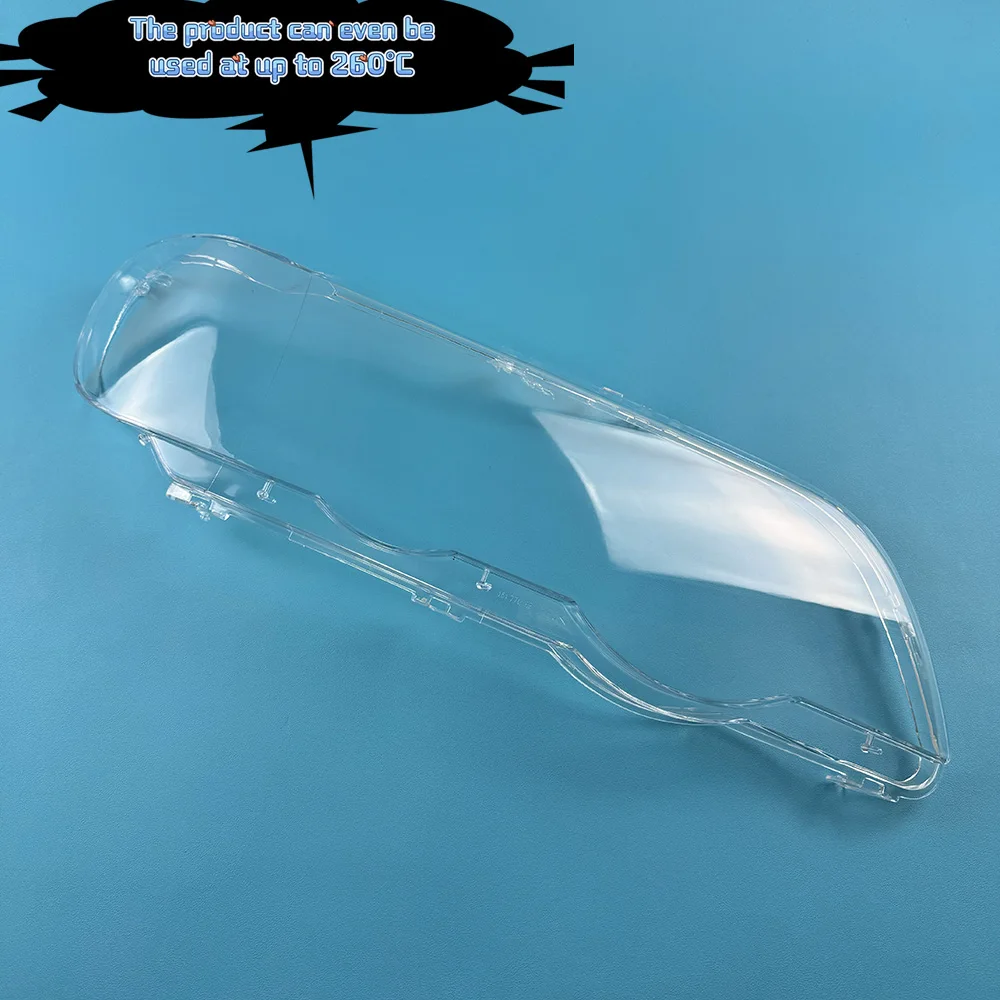 Para BMW X5 E53 2000 2001 2002 2003 cubierta transparente de faro pantalla de lámpara carcasa de plexiglás reemplazar lente Original