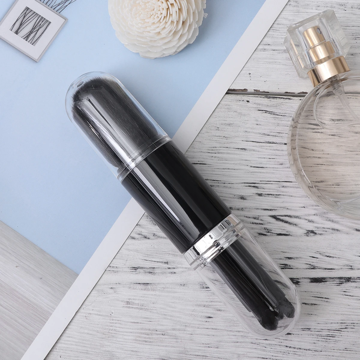 

Multifunctional Makeup Set Dual Brushes Kit Ended Brush Kit Portable Reusable Long Lasting