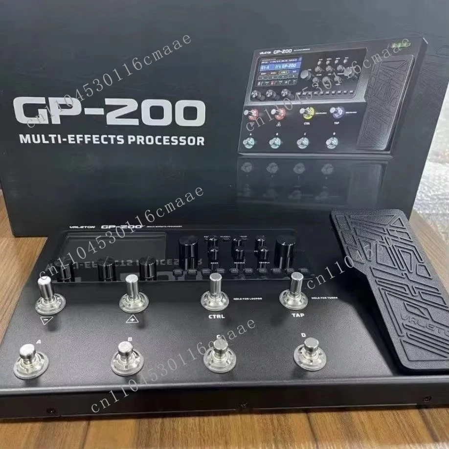 GP200 Guitar Bass Amp Black Modeling IR Simulation Multi-Effects With Power Adapter Pedal Guitar Effects view 4