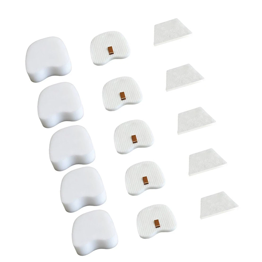XPMFK320 1084FTV320 5 Sets Vacuum Cleaner Foam Filter kit fit for Shark Rocket Deluxe Pro HV319Q HV320 HV321