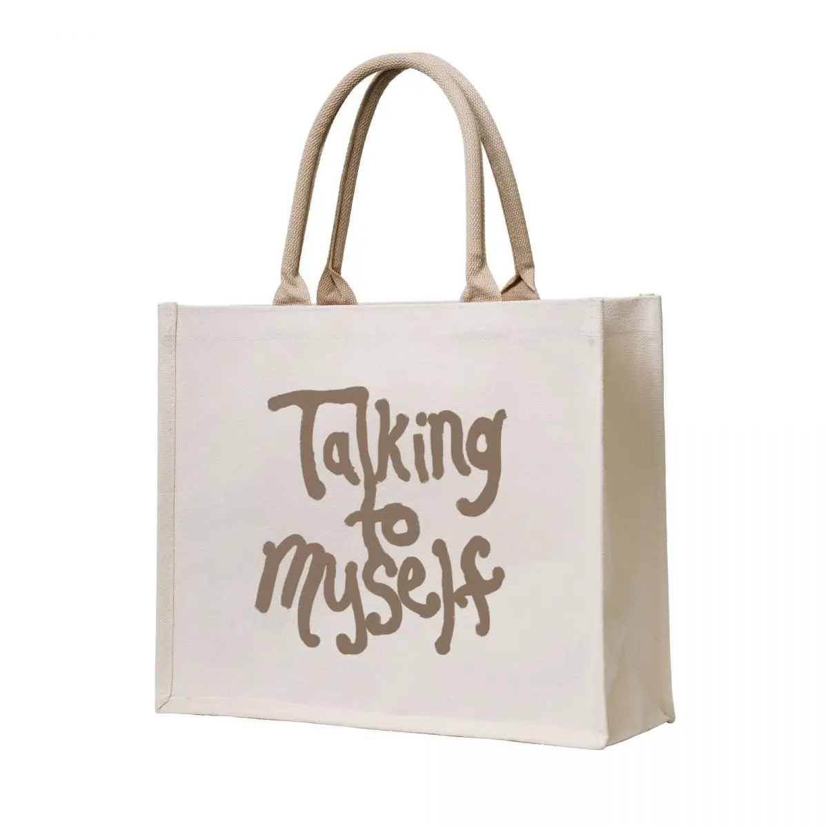 

TALKING TO MYSELF Tote Bag Gift bags free delivery bags Shopper tote bag