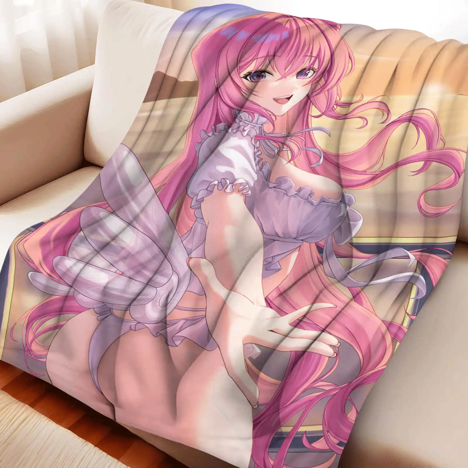 

Honkai Star Rail Cyrene Blanket Soft and Skin Friendly For Couch Bed Napping Bedspread All Seasons