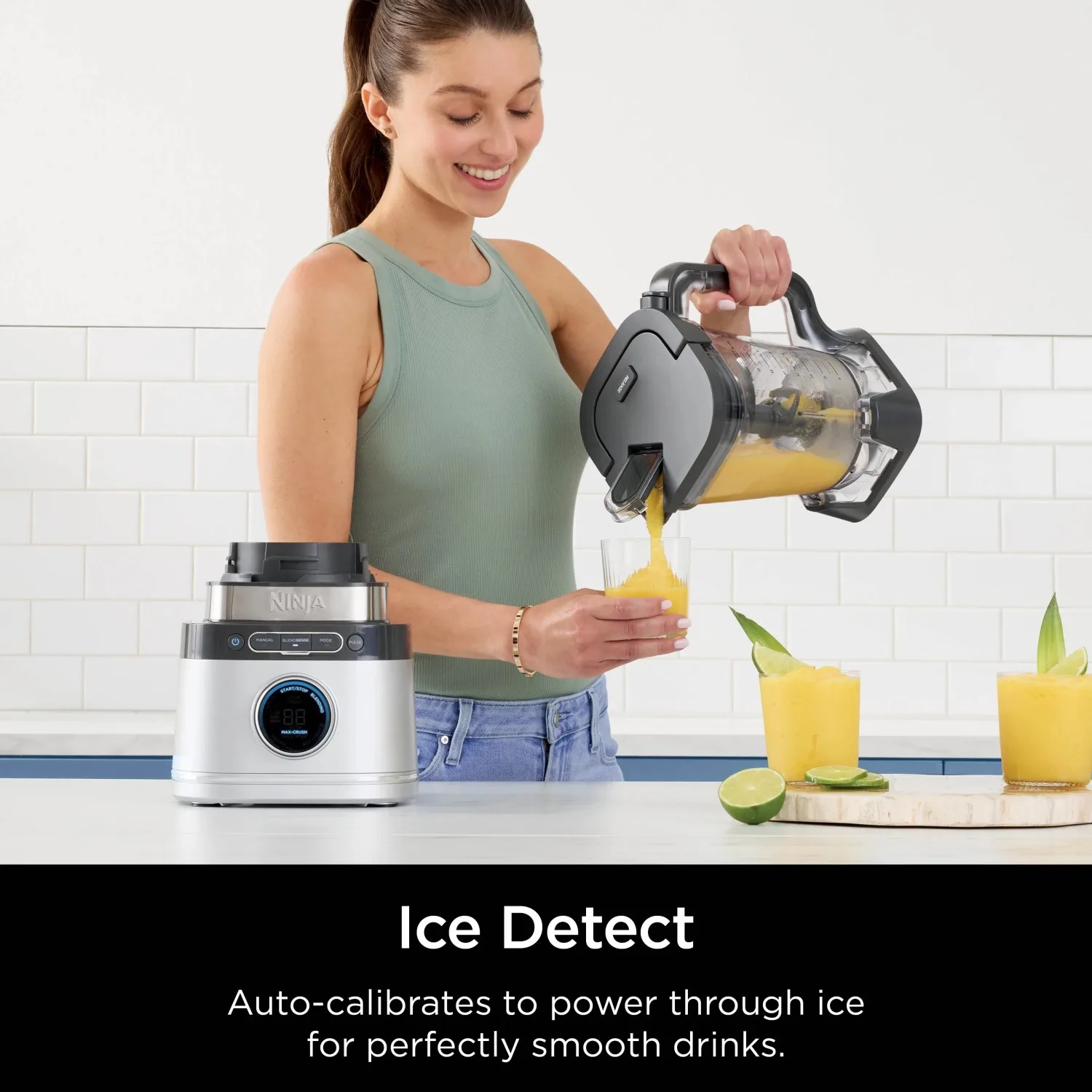 Detect Kitchen System Power Blender + Processor with Blend Sense Technology, Silver, TB400