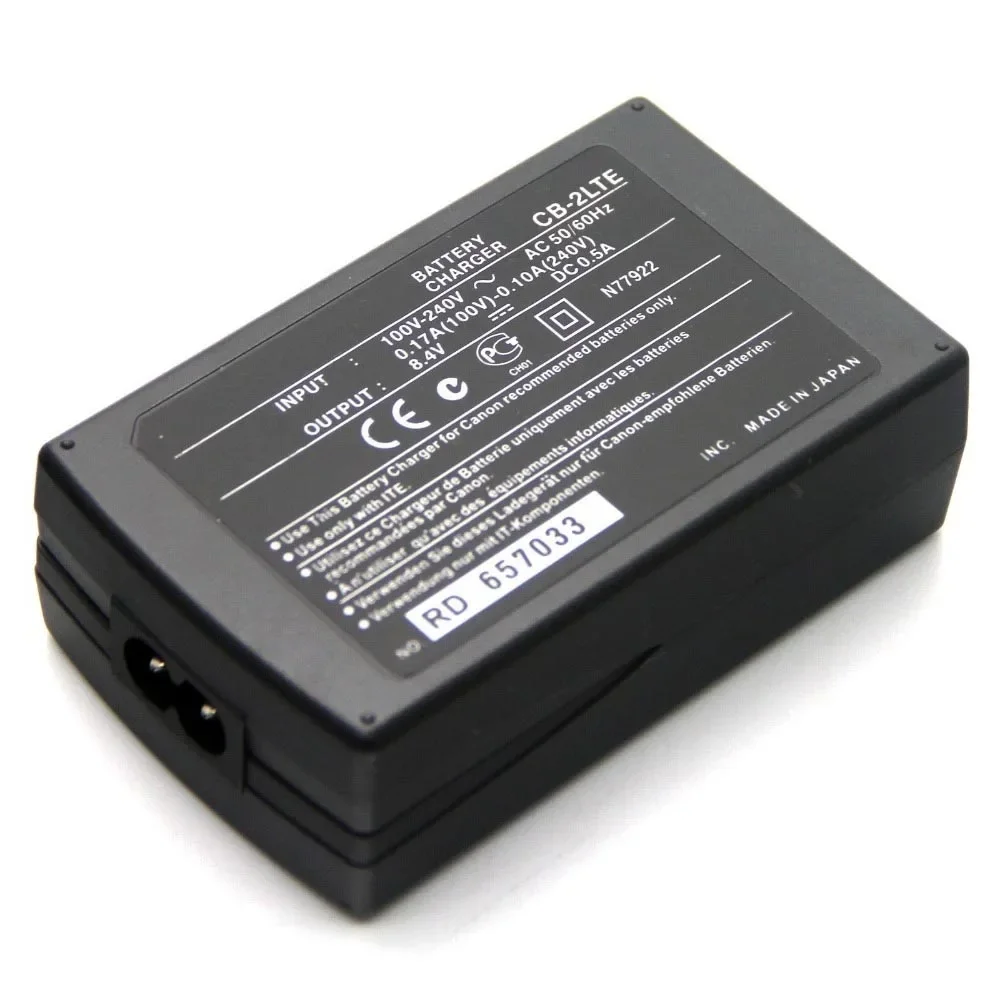 Battery Charger for Camera Canon BP-2L24H E160814 CB-2LE CB-2LT CB-2LTE CB-2LW CB-2LWE NB-2L, NB-2LH, BP-2L5, BP-2LH, BP-2L