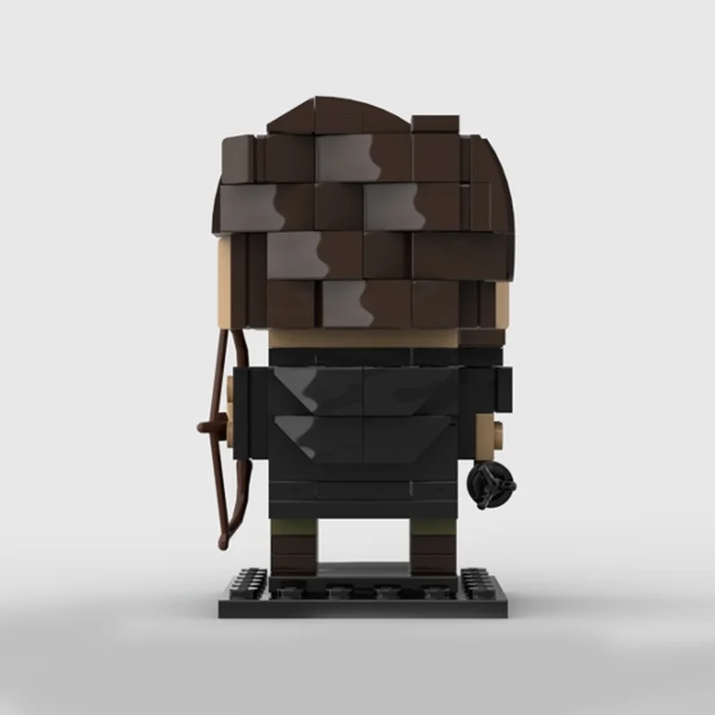 169 pièces MOC Brickheadz les jeux de la faim Katniss modèle blocs de Construction Construction cadeaux de noël jouet idée éducation brique