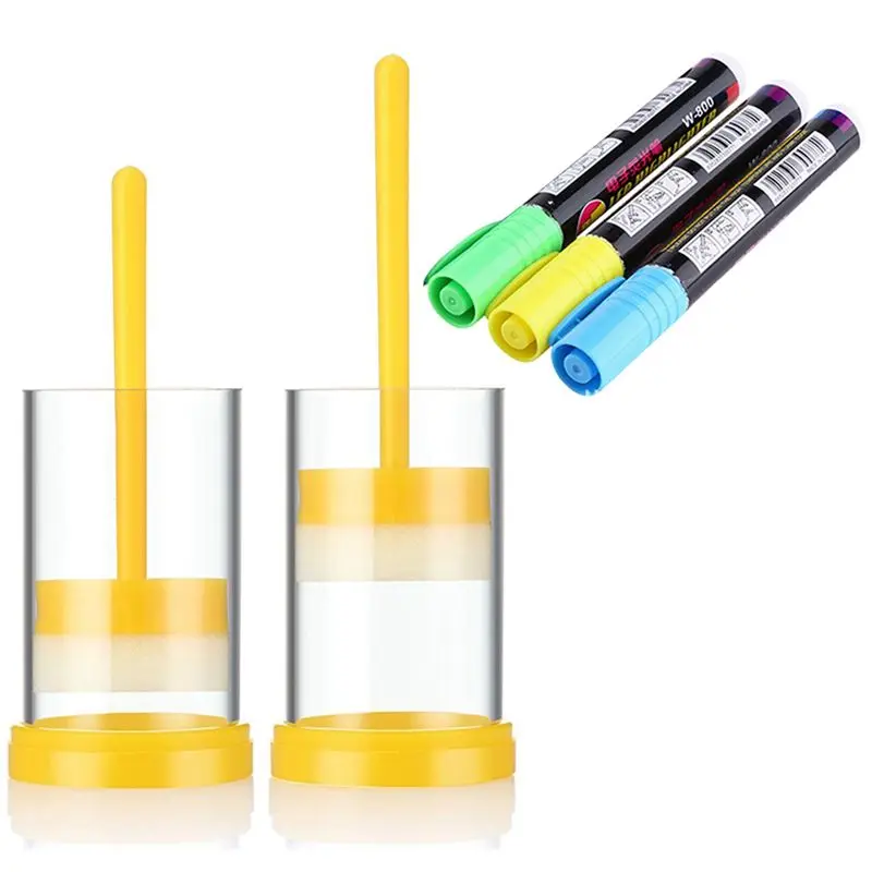 A01F-Queen Bee Marking Kit, 2 Queen Marking Cage Tube With 3 Bee Marker Pen For Beekeeper Tool