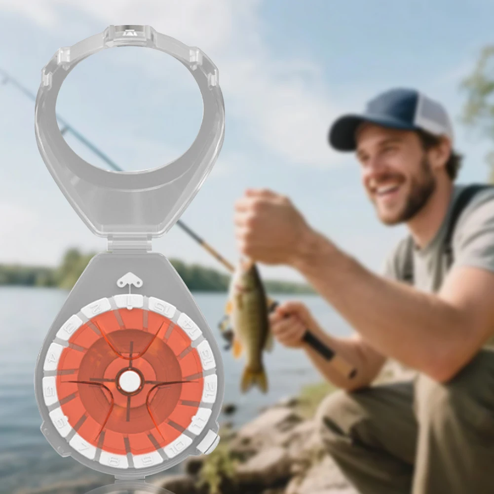 Fishing Main Coil Winding Tool with Anti-Reversal Device Fishing Line Storage Box Fishing Accessories