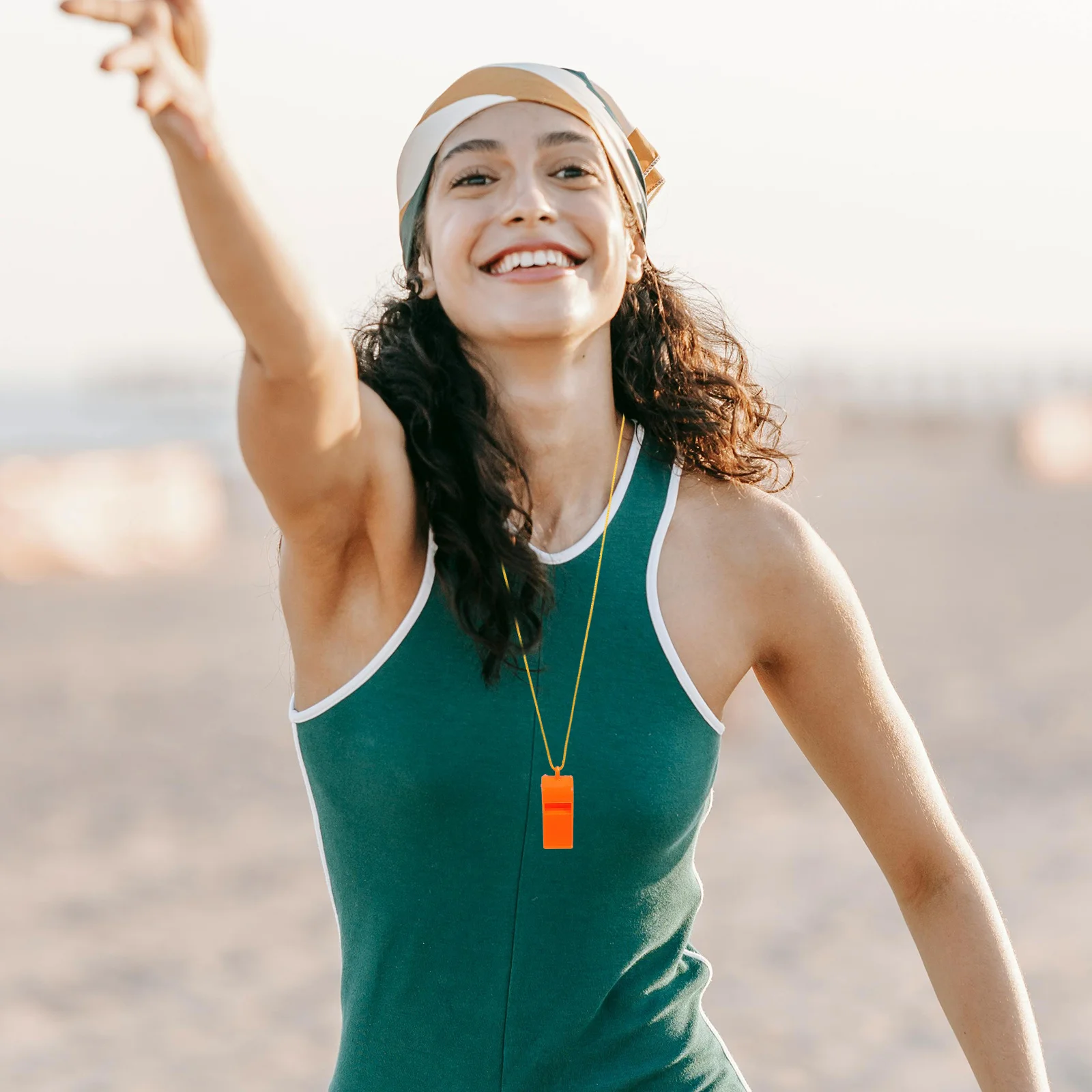 30 قطعة صفارات البقاء في الهواء الطلق خفيفة الوزن مقاوم للماء في حالات الطوارئ إشارة عالية التخييم التنزه التدريب السلامة بصوت عال المحمولة #2