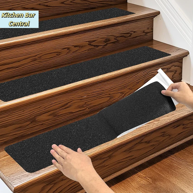 【1PC Anti Slip Tape Waterproof Outdoor Grip Tape Adhesive Non Slip Strip For Walkways Stairs Ramps Decks Skateboards】