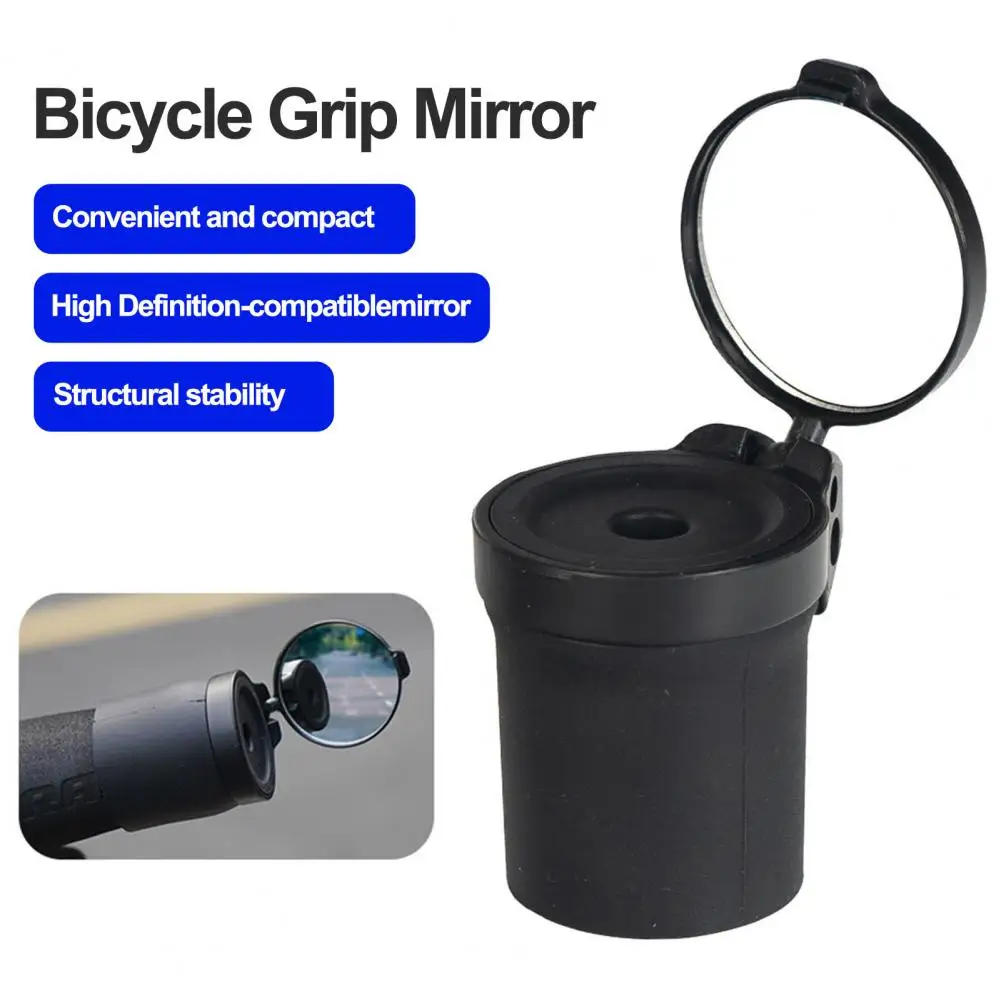 Bicycle Rear View Mirrors Wider View 360-Degree Rotating Cycling Handlebar Rear View Mirrors for MTB Road Bike Accessories