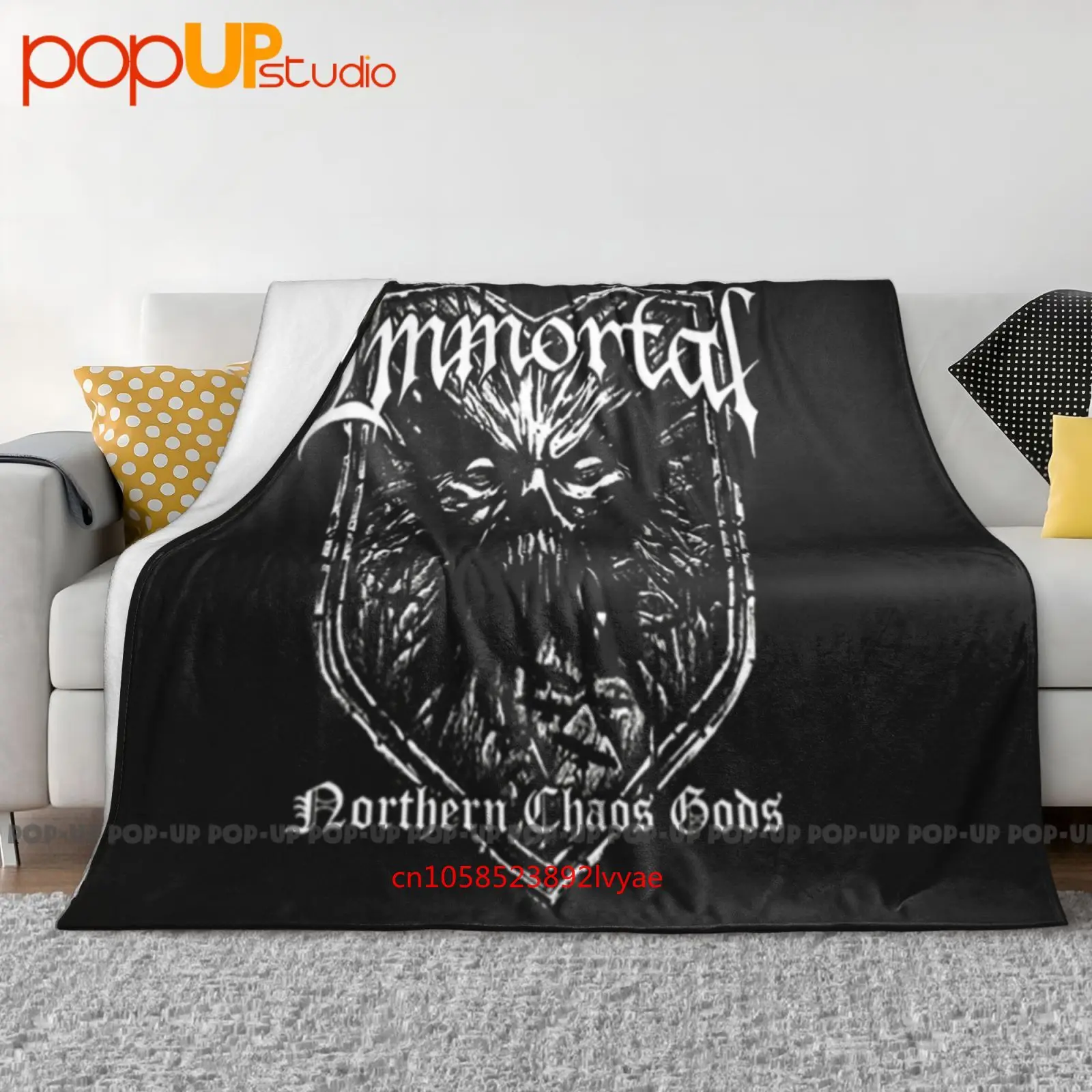 

Immortal S металлическое ультра-мягкое одеяло, зимнее покрывало для дивана, покрывала для кровати