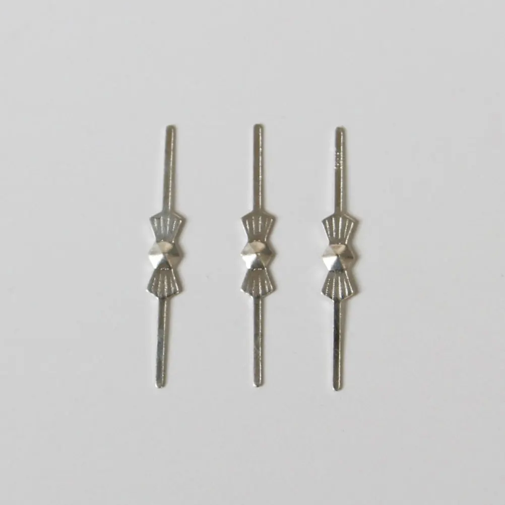 

200pcs Metal Butterfly Fasteners 40Mm Crystal Bow Tie Clips Reusable Chrome Hardware For Chandeliers Wall Lamps Diy