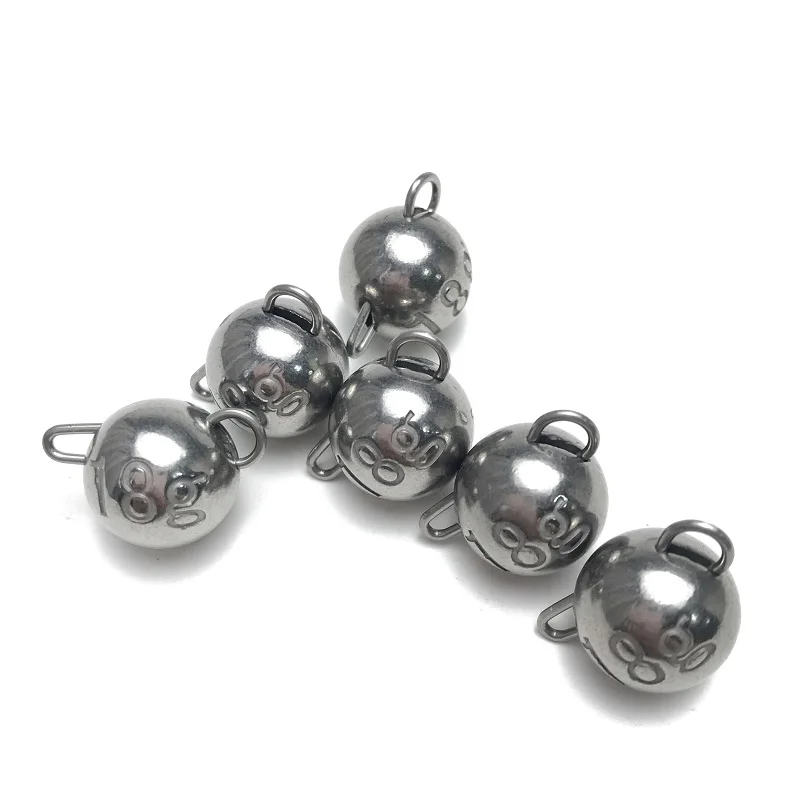 Imagem -04 - Sinker de Pesca Rápida Afundamento de Alta Densidade Tungstênio Puro Cheburashka Gelo Natural Acces 20g 30g 37g 45g 52g 60g