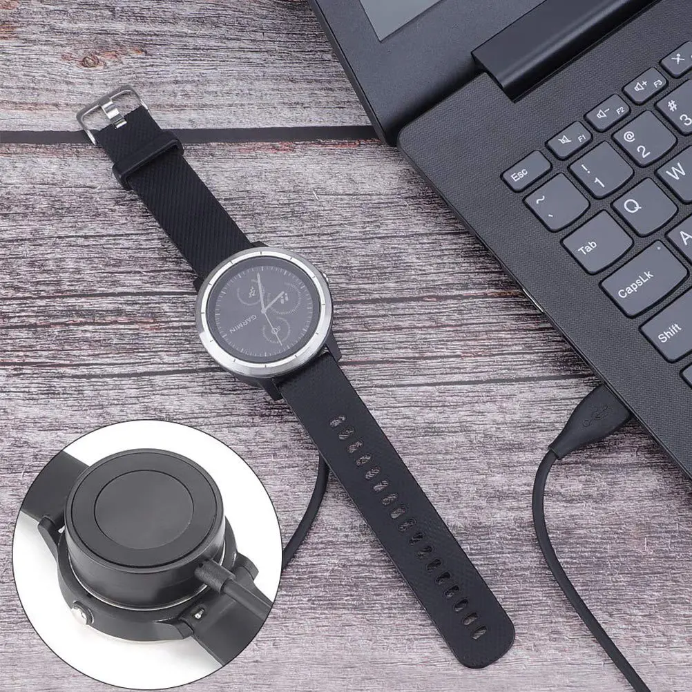 

Portable Cable For Smartwatch Accessories Fast Charging Clip Usb Connection Over Voltage Compatible With Garmin Fenix