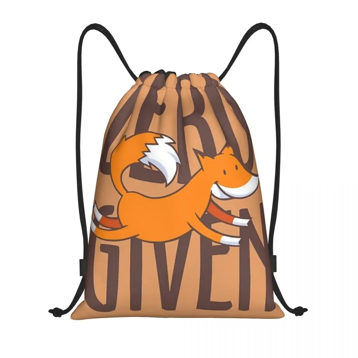 Drawstring bag Storage Portable Handbags Zero Fox Given Grocery Shopping Shoulder bags foldable Travel Bag