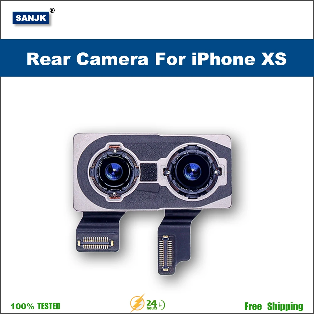 Rear Camera For iPhone XS Back Camera Rear Main Lens Flex Cable Camera