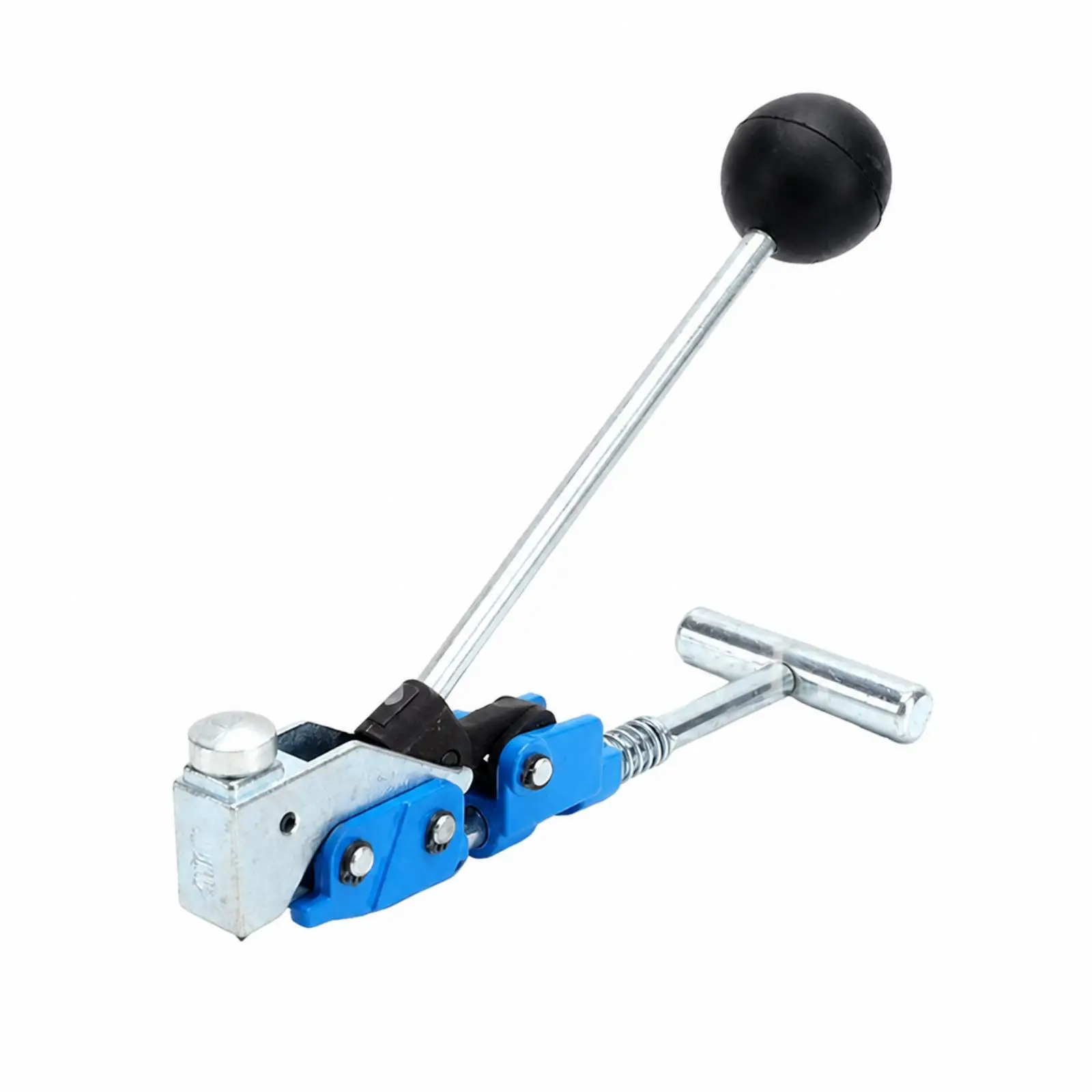 Handheld Banding Tool with Punching Head Hand-Operated Center-Punching Strapping Tool Tensioner Non-Slip Handle Ergonomic