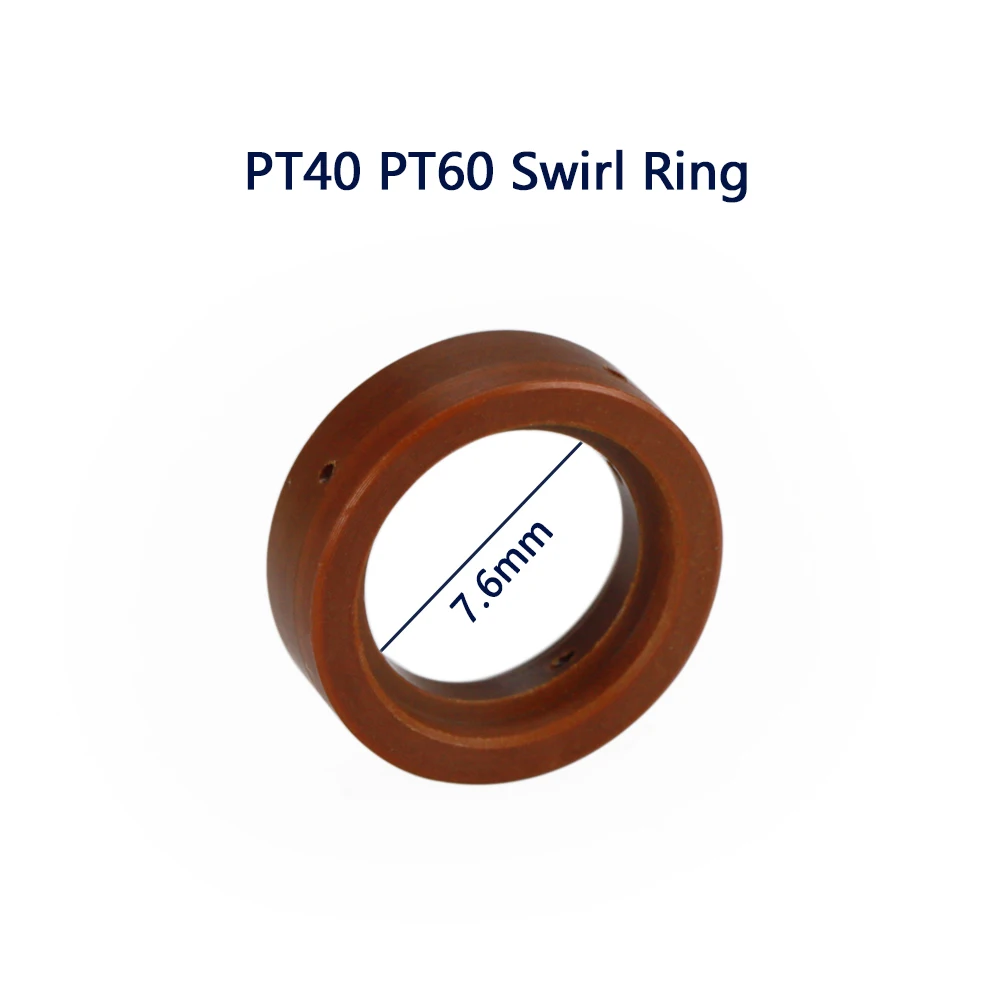 

1PCS PT60 PT40 Plasma Cutting Torch Consumables Swirl Ring Stand-Off Plasma Cutting Torch Parts