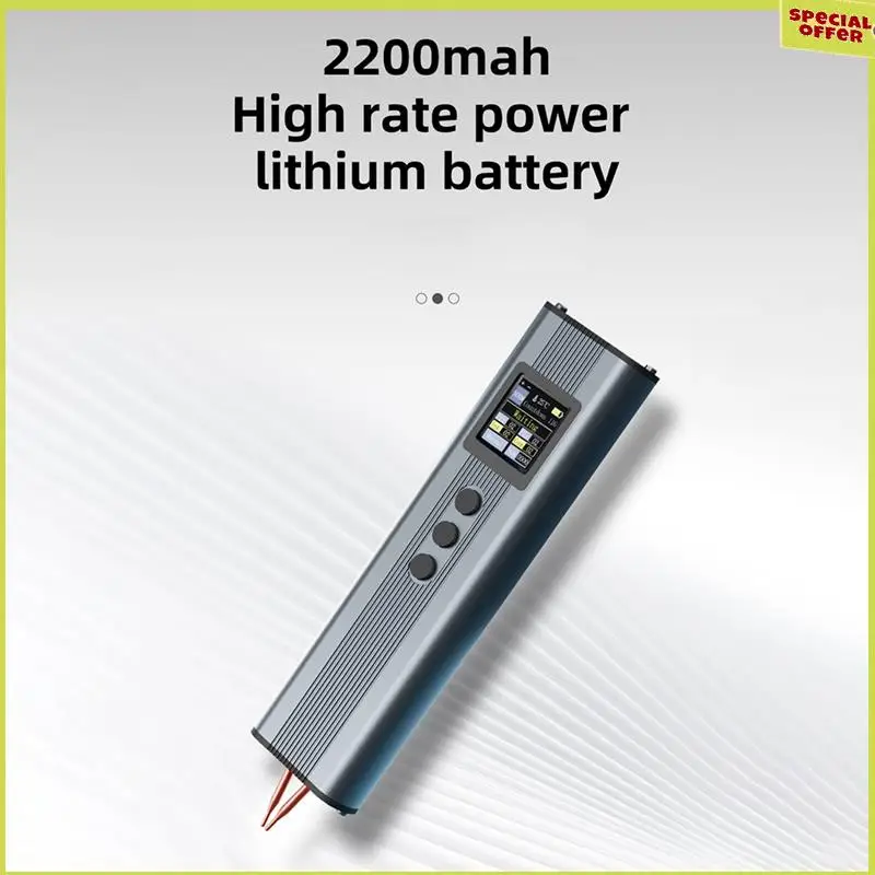 

A34R HR10 Spot Welder Portable Mini Handheld Digital Display Spot Welder 11 Gears Adjustable 2200Mah Spot Welding Machine
