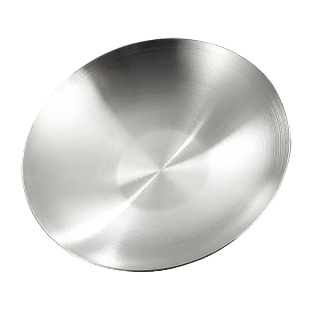 

Stainless Steel Sauce Dishes 304 Condiment Plate Multifunctional Bowl Kitchenware Soy Holder Round Practical Home Party Camping