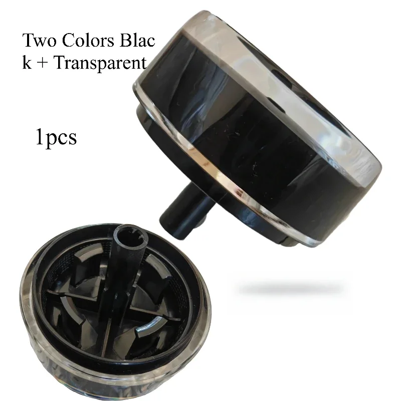 1pcs for Samsung Drum Washer Heat Pump Dryer Knob Computer Board Knob Function Selection Button Two Colors Black + Transparent