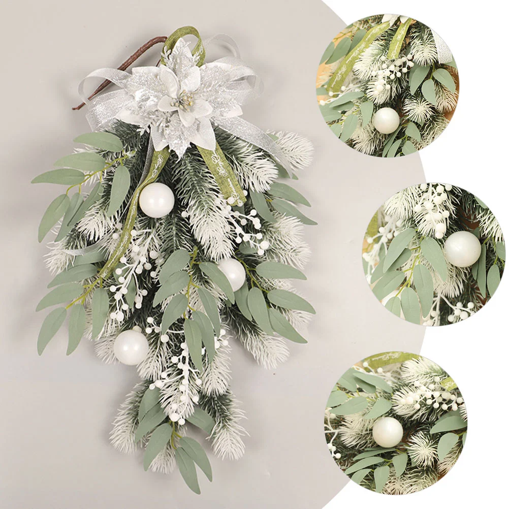 Slinger Kerstkrans Voordeur Kerst Kunstmatige Feestdecoratie Ornamenten Benodigdheden