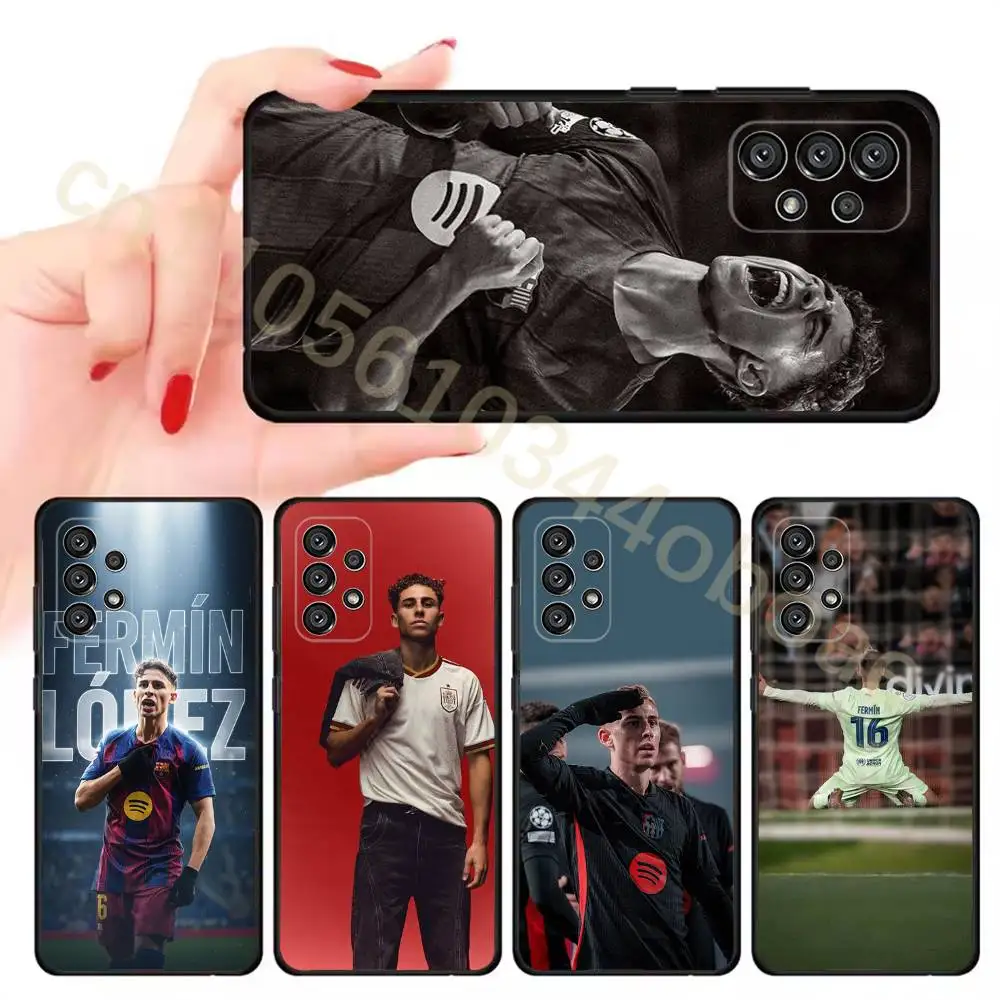 F-Fermin Lopez Phone Case For Samsung Galaxy A13,21s,22,31,32,52,53,71,80,A91 Soft Black Cover