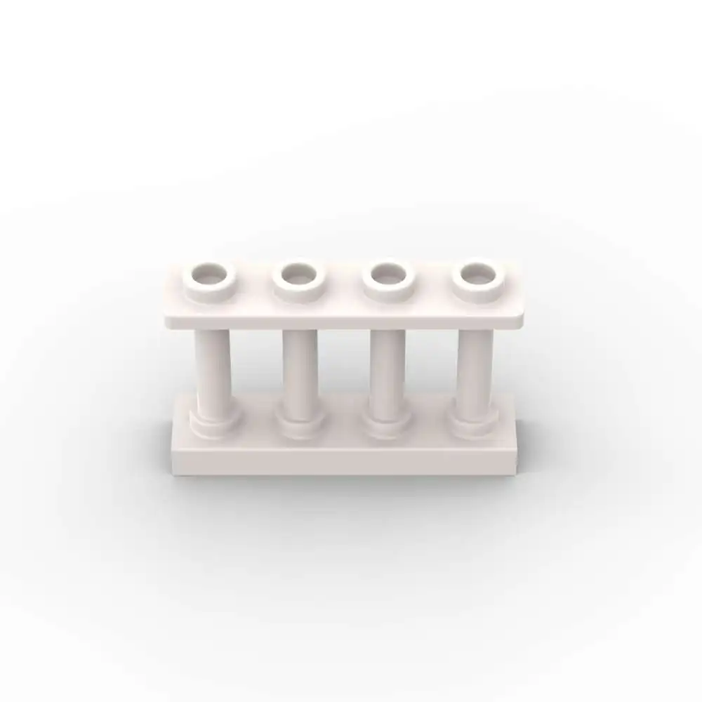 MOC 10 Uds 15332 30055 valla 1x4x2 Kit de bloques de construcción husillo con 4 tachuelas casa Compatible con partículas Idea juguetes regalos para niños