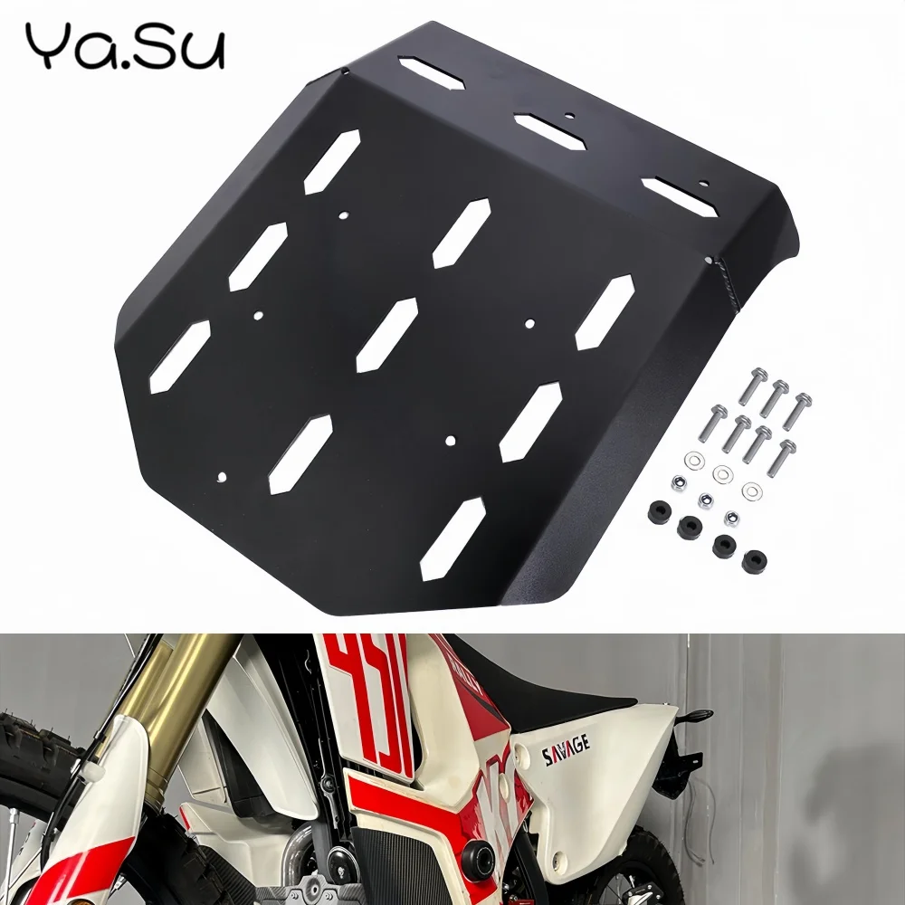 

Motorcycle Black Underbody Guard Engine Chassis Protective Shell for Kove 450Rally 2023-2024