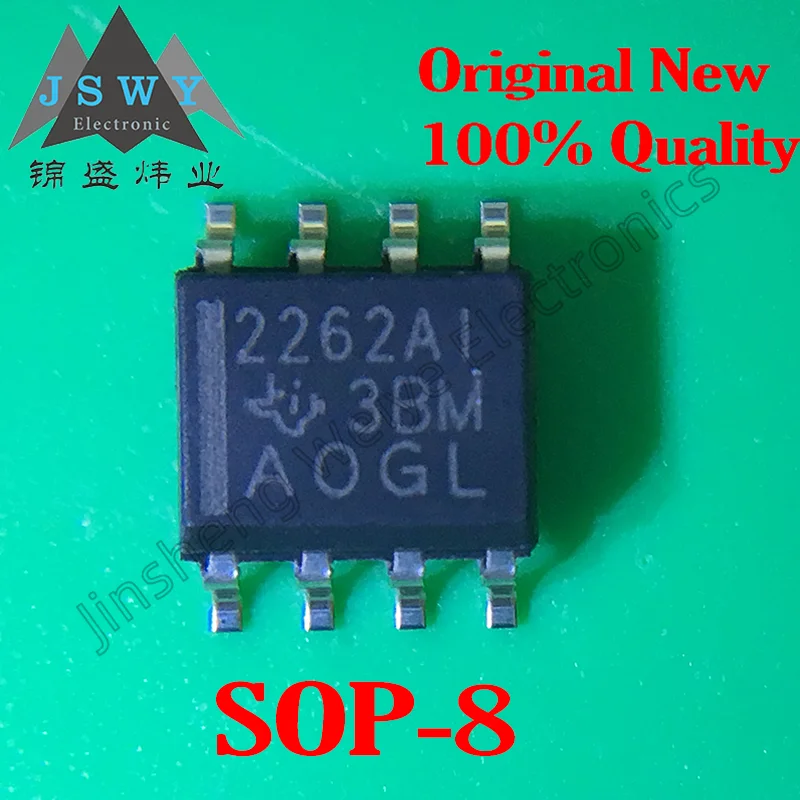 

5PCS Fast Shipping TLC2262AIDR TLC2262A Silkscreen 2262AI 2262A1 SOP-8 Operational Amplifier Chip IC 100% Genuine In Stock