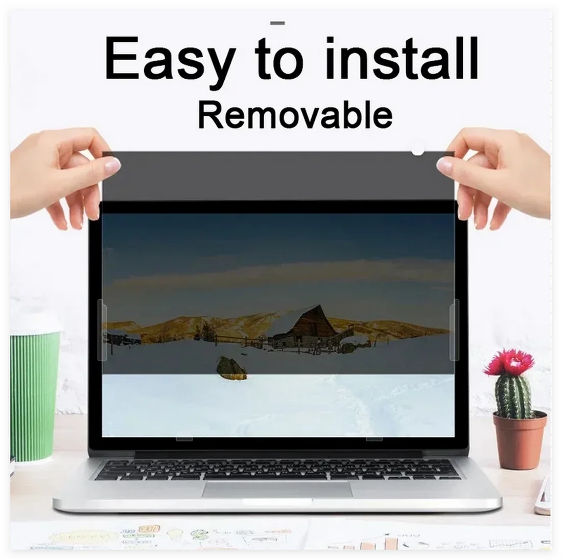 Anti-Spy Privacy Film Anti Peeping With Laptop Screen Protector Notebook PC Computer Anti-Peep Filter Matte Anti-Glare Film