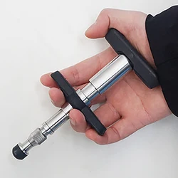400N Black Manual Chiropractic Activator Massager Adjusting Tool Chiropractic Impulse Gun Quiropraxia Instrumentos