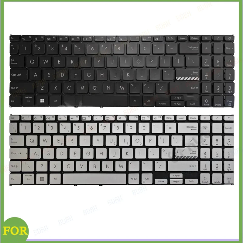 

Американская/русская клавиатура для ноутбука ASUS Vivobook 15 X1502 X1502ZA X1502Z X1502VA B1502 B1502CBA