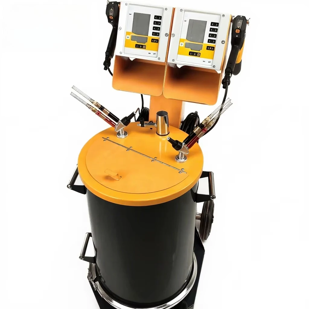 Manual Electrostatic Epoxy Powder Coating Line for Metal Furniture Automotive Parts Machinery Frames Hardware Products Flex FD