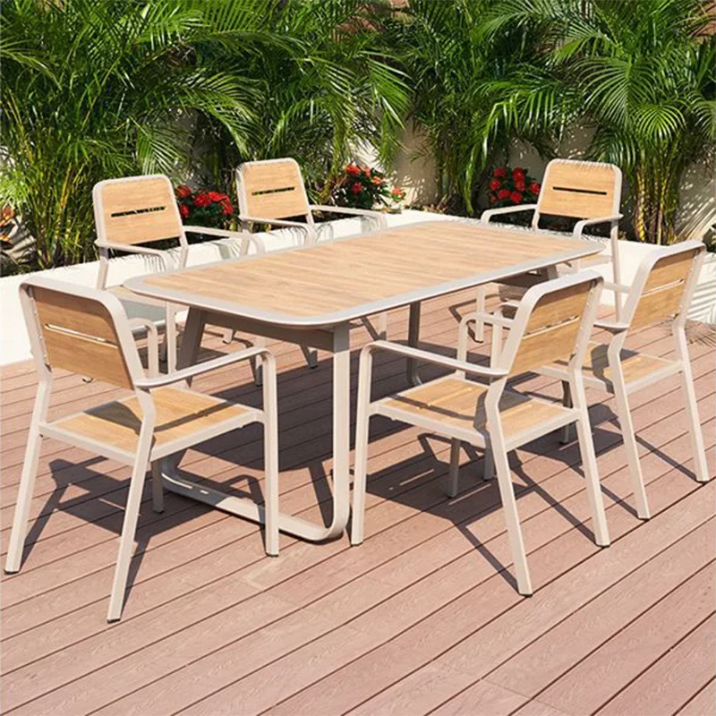 

Outdoor, preservative, wooden table and chair combination, garden, courtyard