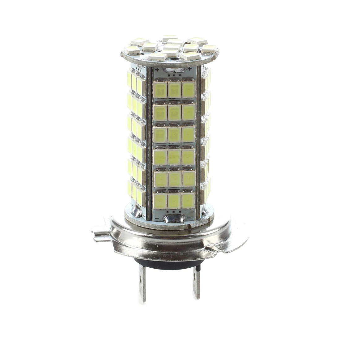 Bombilla LED para faro delantero de coche, lámpara blanca H7, 12V, 102 SMD, 1