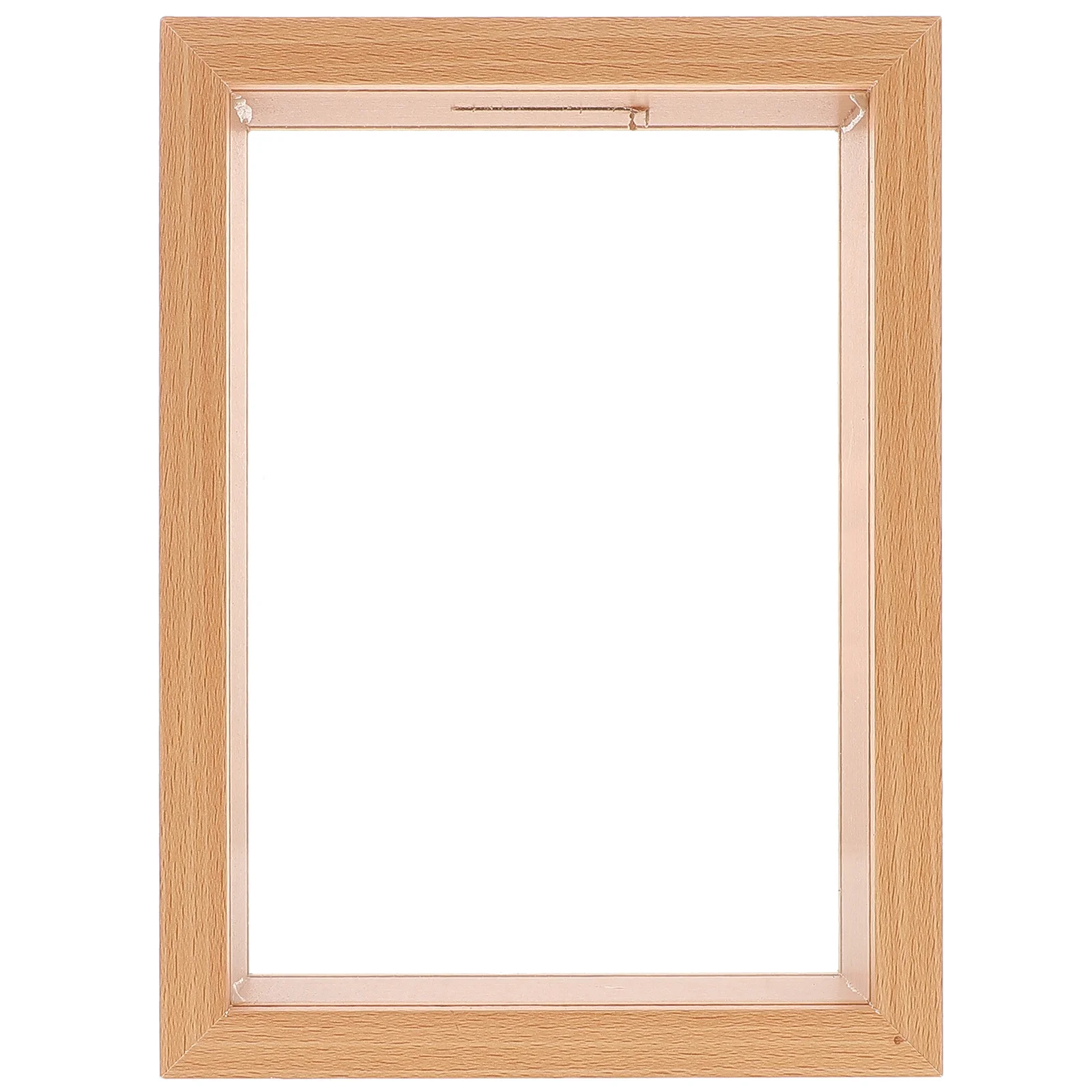 

1pc Wooden Money Bank with Picture Frame Decorative Coin Savings Box for Girls Money Challenge Jar Acrylic Display Container