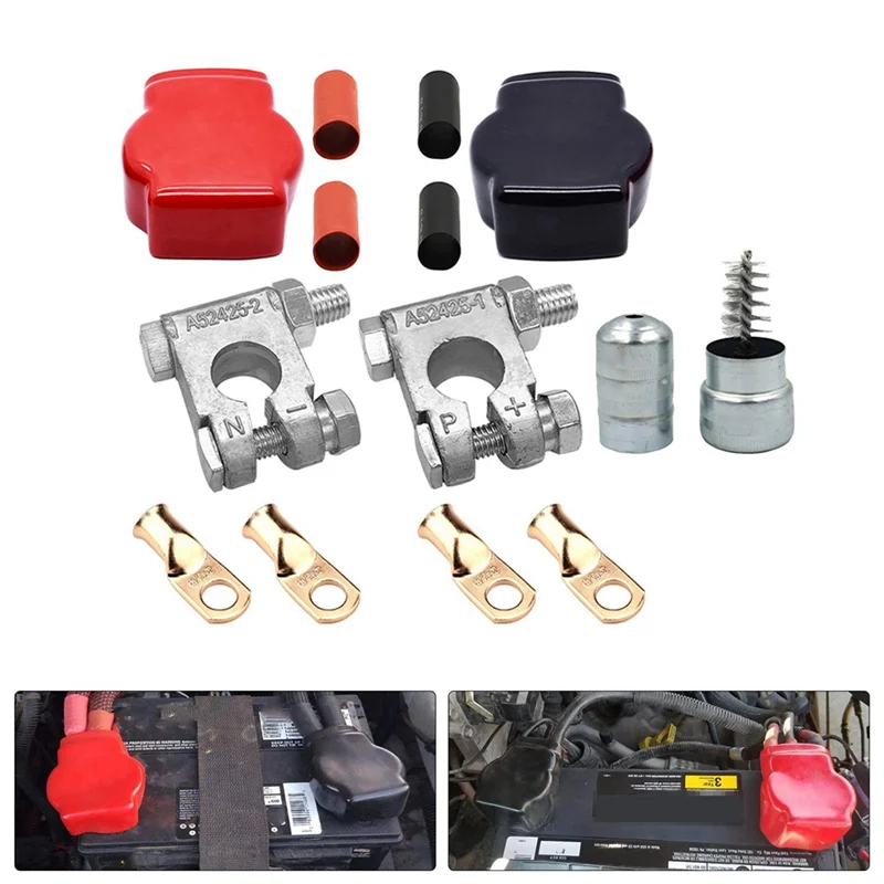 

A026-для морского автомобиля, лодки, автофургона, военный аккумуляторный терминал и крышка W/2, калибр 3/8 дюйма, наконечники 254425-1/2