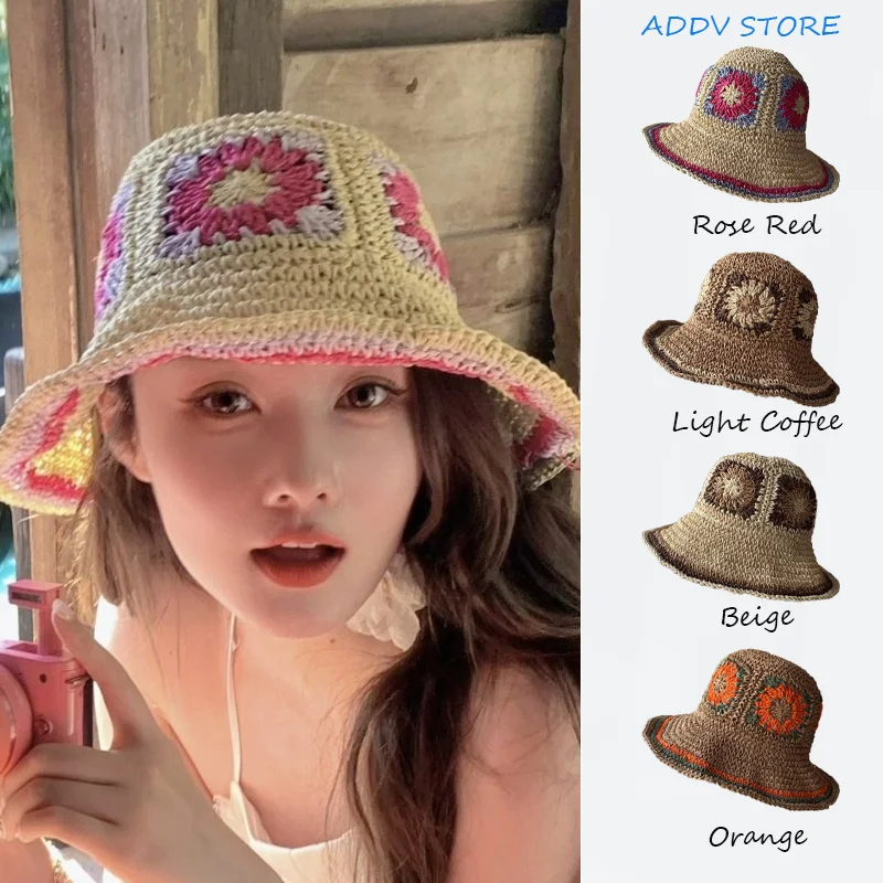 

Summer Must-Have: Wide Brim Bucket Hat with Flower Pattern for Women – Stylish and Practical