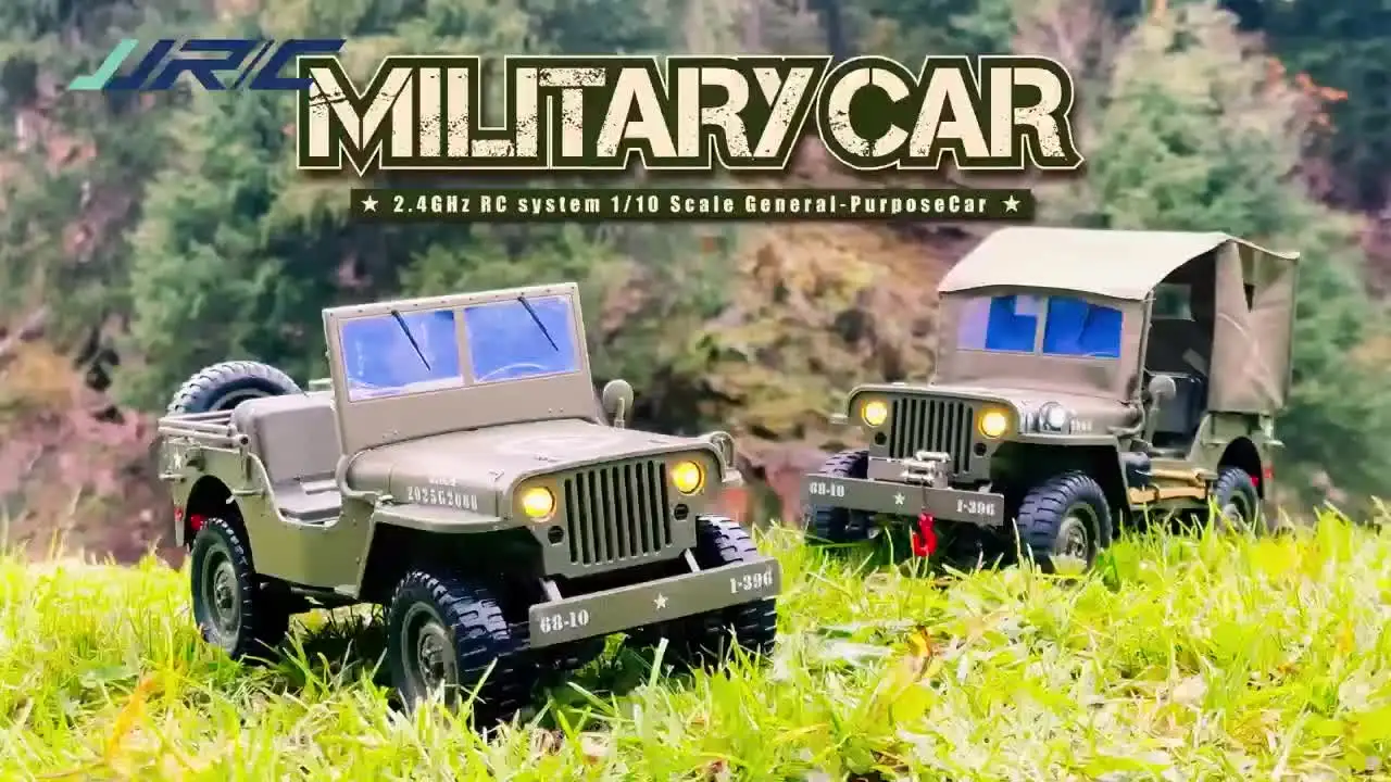 C8815 1/10 WILLYS 2.4G RCカー 1941 4WD RTR クローラー クライミング