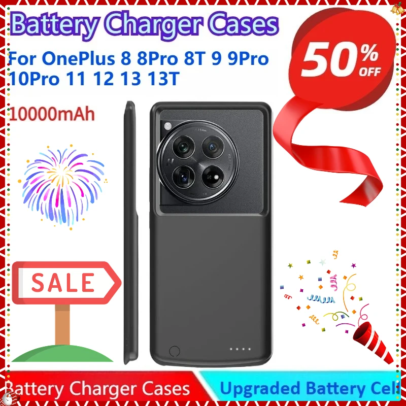 

Brand New Battery Case 10000mAh for OnePlus 9 10 11 12 13 Phone Bag Cover Battery Charger Case Power Bank