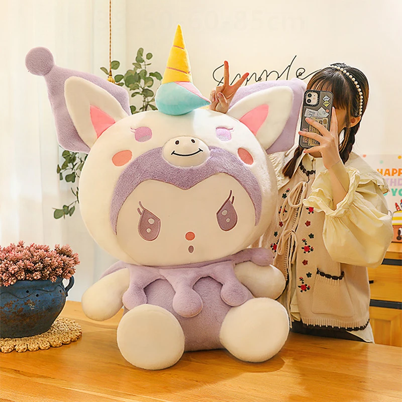 

Plush Unicorn Cucumy Toy Horse Stuffed Animal for Kids Girls Bedtime Birthday Xmas Gift Perfect for Children Present Wholesale