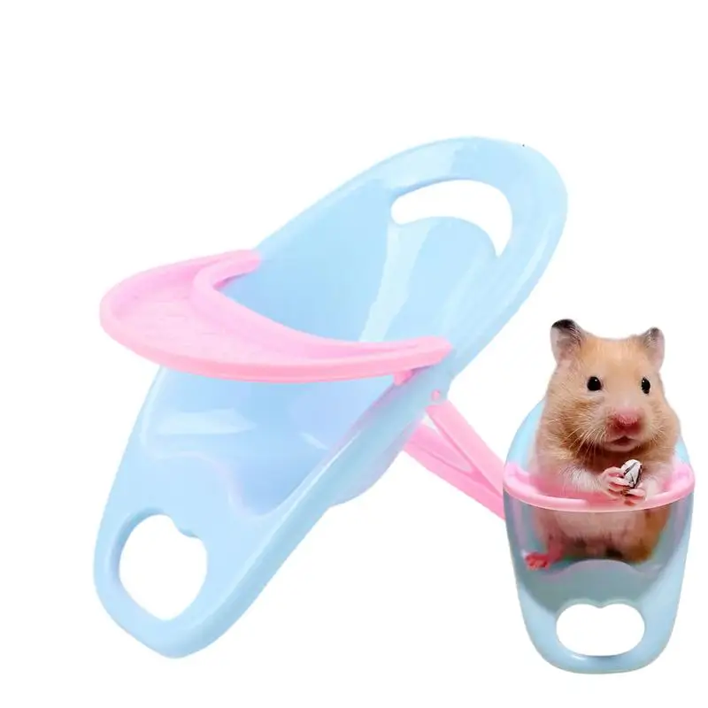 Small Hamster Dining Table With Tray Resting High Chair For Hedgehog Guinea Pigs Other Small Animals Dining Table Resting Chair
