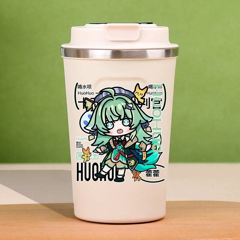 

Anime Game Honkai: Star Rail Cos HuoHuo Luofu Ten Kings Probation 316 Stainless Steel Digital Display Insulation Cup Cup Gift